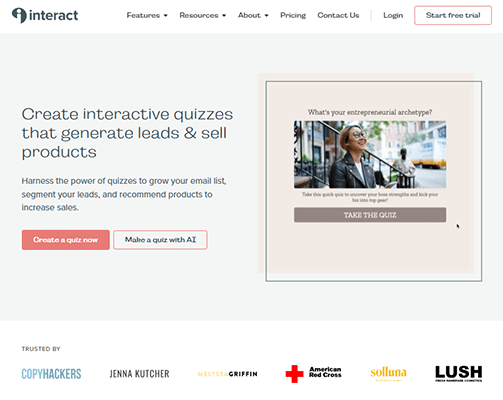 interact homepage